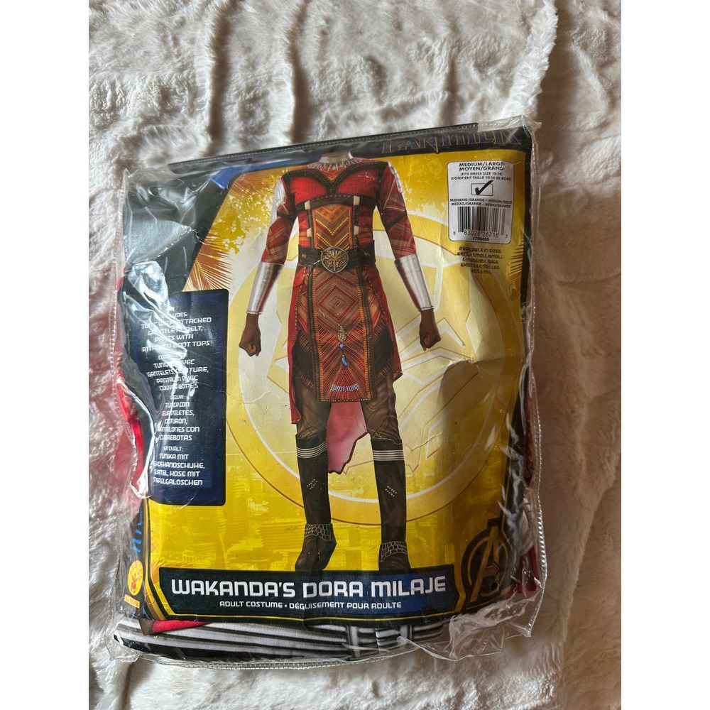 Marvel Black Panther Wakanda Dora Milaje Adult Costume Medium Large 10-14 700456